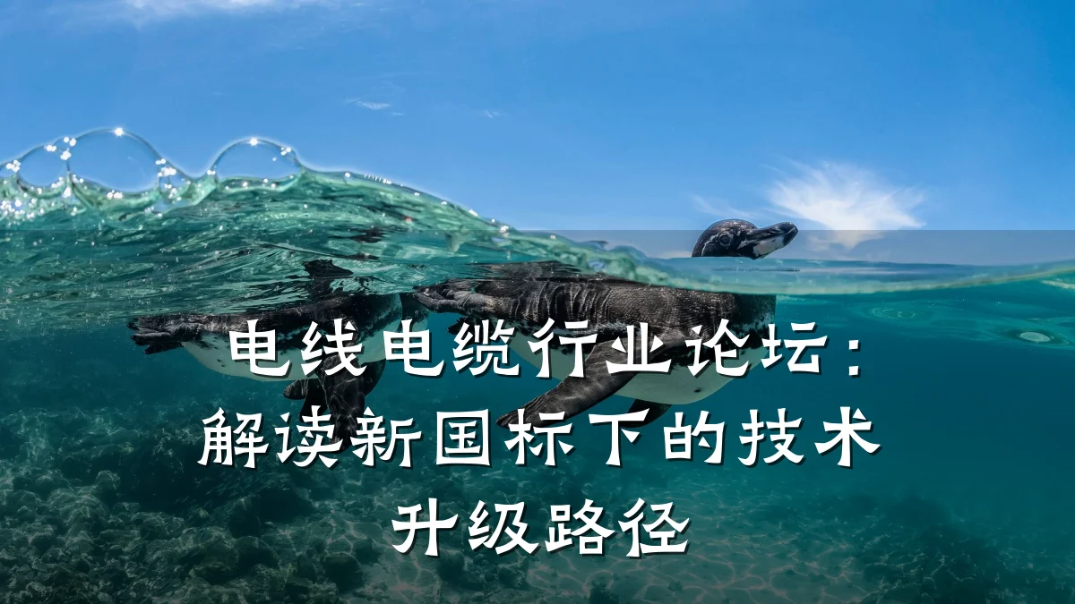 电线电缆行业论坛：解读新国标下的技术升级路径