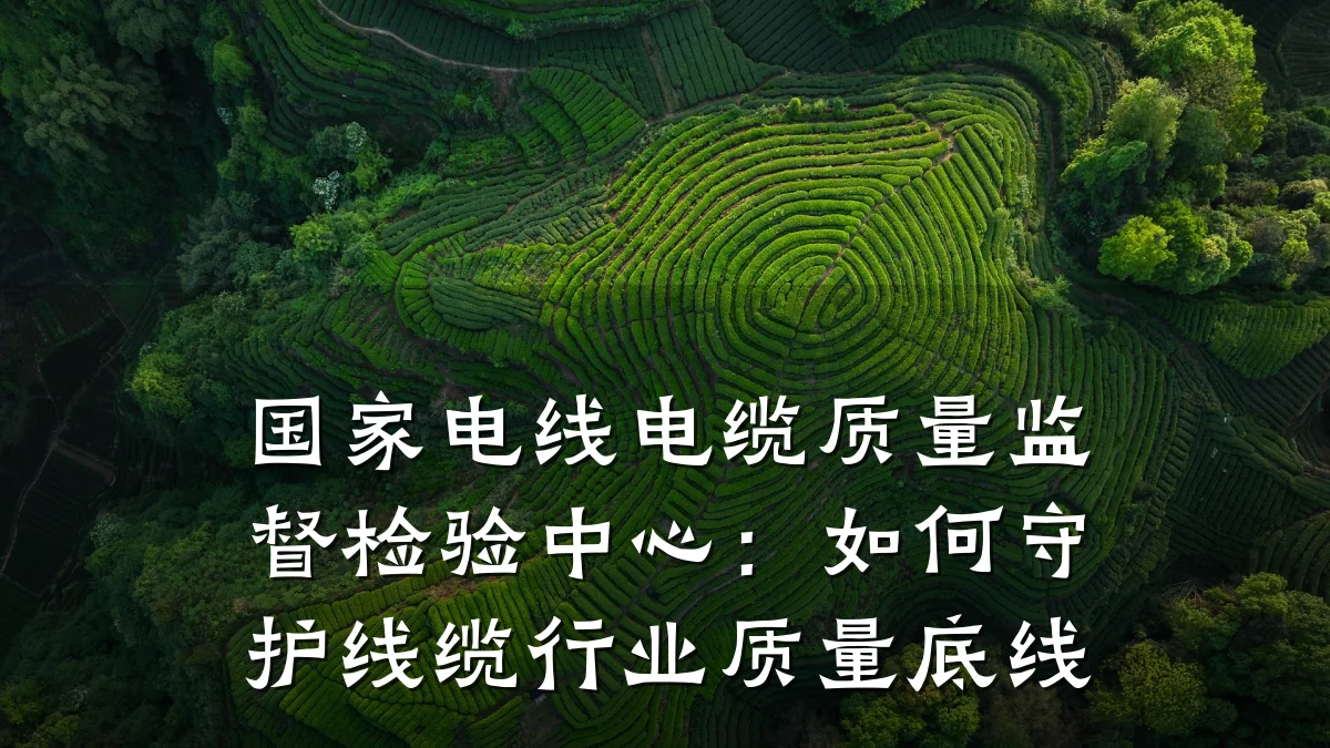 国家电线电缆质量监督检验中心:如何守护线缆行业质量底线