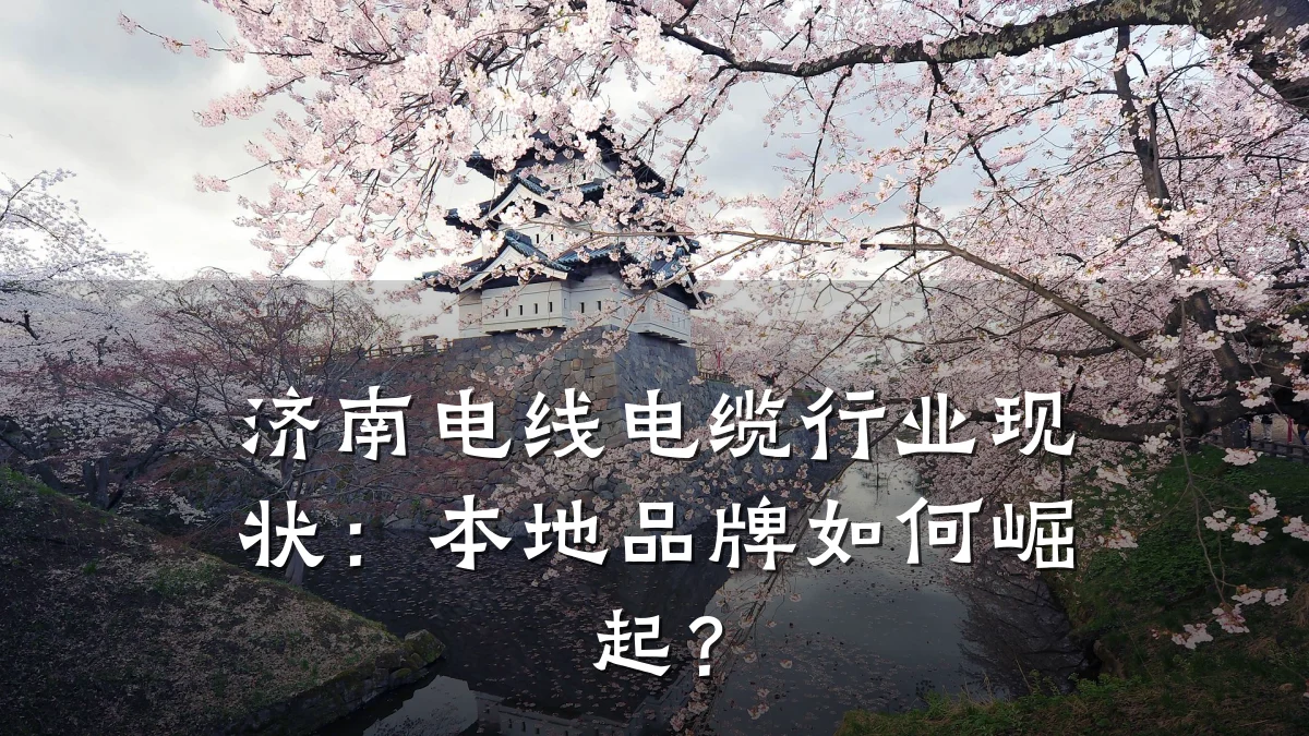 济南电线电缆行业现状:本地品牌如何崛起?