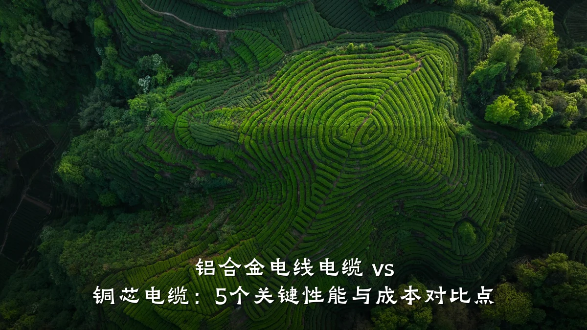 铝合金电线电缆 vs 铜芯电缆:5个关键性能与成本对比点