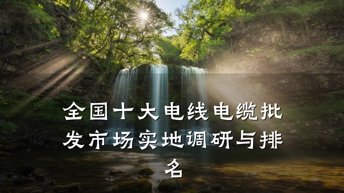 全国十大电线电缆批发市场实地调研与排名