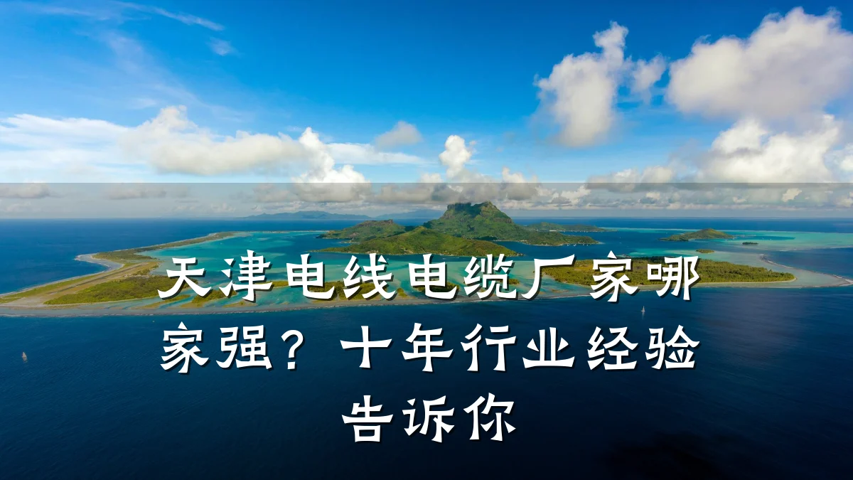 天津电线电缆厂家哪家强?十年行业经验告诉你