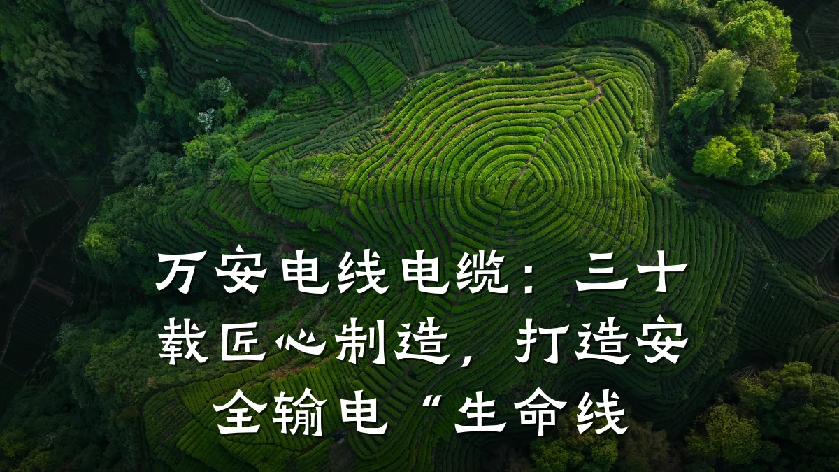 万安电线电缆:三十载匠心制造,打造安全输电“生命线